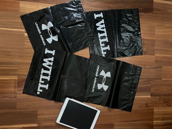 UNDER ARMOUR アンダーアーマー ショッピングバッグ 4枚