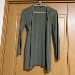 【美品】INDIVI ロングカーディガン Mサイズ