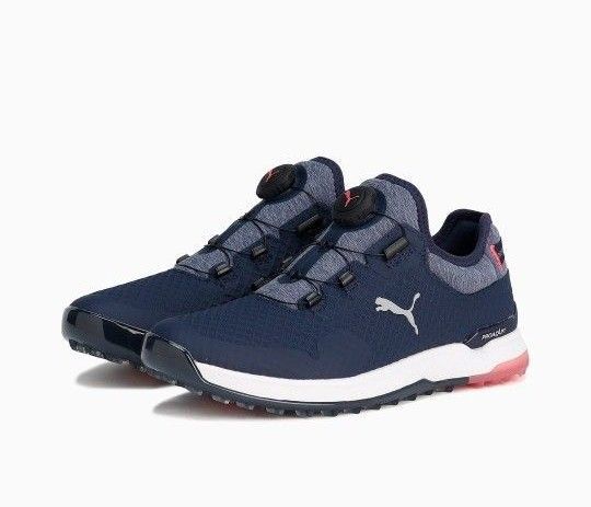 【新品】PUMA プーマ ウィメンズ ゴルフシューズ 紺 ネイビー プロアダプト シューズ