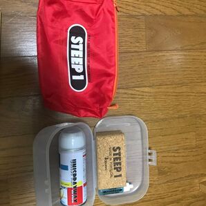 UNISPRAY WAX SAS STEEP1 JAPANA ソフトケース付き ダイビング用品 収納袋 スプレーワックス