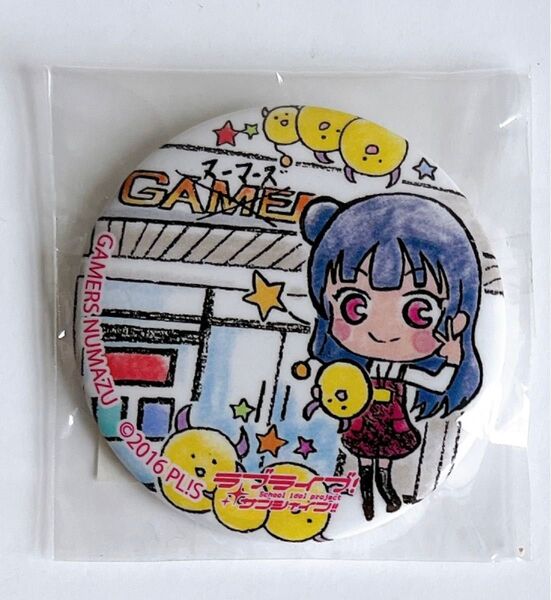ラブライブ!サンシャイン!! 沼津まちあるき ゲーマーズ ヌーマーズ 津島善子 缶バッジ