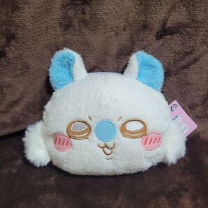 ★ちいかわモモンガ★ ふわふわフェイスポシェット
