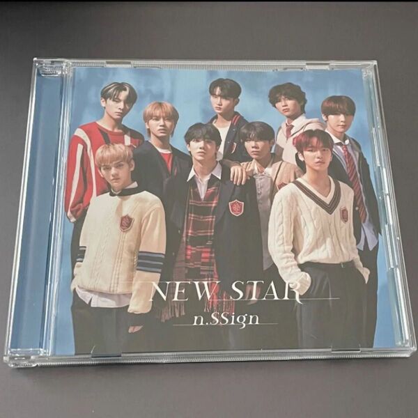 【開封済み未使用品】n.ssign nssign エンサイン NEW STAR 日本デビュー CD シングル アルバム 通常盤
