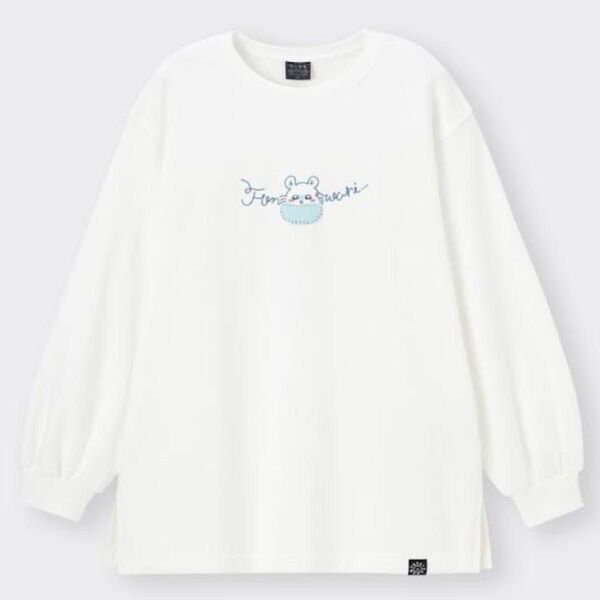 GU ちいかわ モモンガ スウェットプルオーバー Mサイズ 新品 ハチワレ うさぎ ジーユー ユニクロ UNIQLO