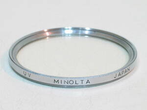 # prompt decision! minolta UV filter silver 55mm beautiful goods 
