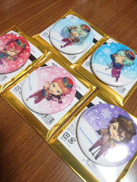 あんさんぶるスターズ! eccentric snow party! 缶バッジ