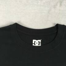 【美品】DC SHOES ディーシーシューズ 5226L702 Tシャツ 黒 ブラック Lサイズ 半袖 スケボー スケーター SK8_画像2