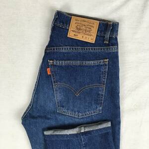 Levi's リーバイス 607 607-04 98年 ストレート デニム ジーンズ W32 L34 オレンジタブ