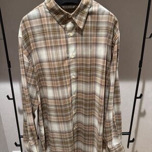 auralee WOOL RECYCLED POLYESTER CLOTH SHIRTS