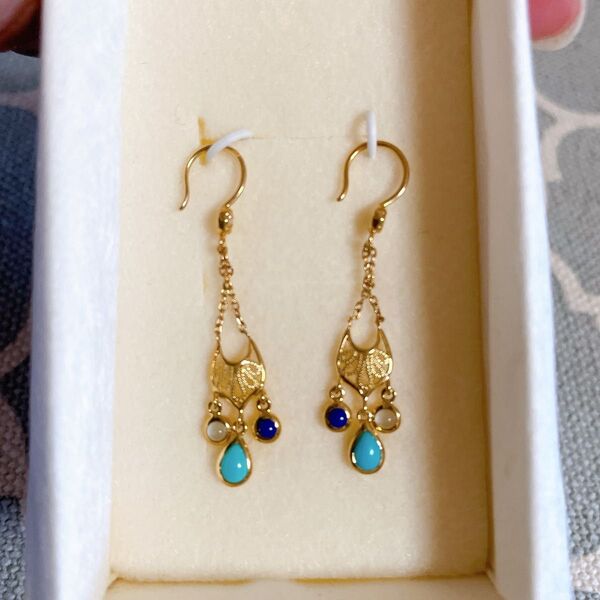 ピアス sowi ソーイ トルコ石 ターコイズ アクセサリー ファッション
