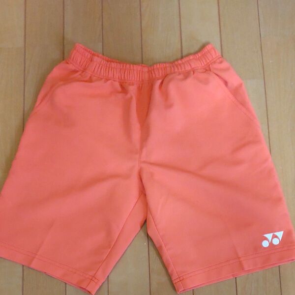 YONEX ハーフパンツ オレンジ SS