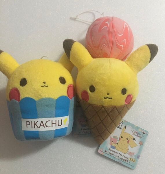 ポケモン ピカチュウ いろんなお菓子 ぬいぐるみ Pokemon Tea Party