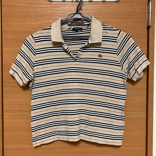 ポロシャツ 半袖 BURBERRY チェック バーバリー Tシャツ 15号 大きいサイズ