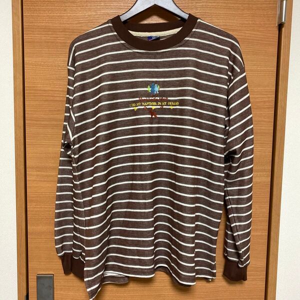 ●3L ボーダー トップス レディース 長袖 ロンT Tシャツ 婦人服 ミセス 長袖Tシャツ ロングTシャツ