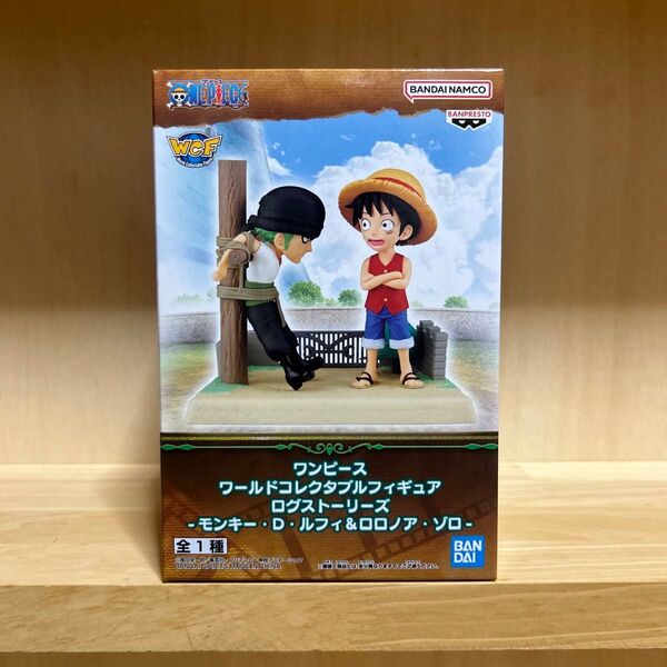 プライズ ワンピース ワールドコレクタブルフィギュア ログストーリーズ-モンキー・D・ルフィ&ロロノア・ゾロ-