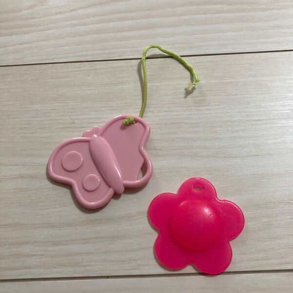 6WAYジムにへんしんメリー 部品 小物 ちょうちょ お花