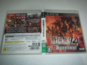 中古 PS3 戦国無双4 Empires 動作保証 同梱可
