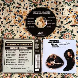 2in1CD/名盤2作品収録/ステファン・グラッペリ&バーニー・ケッセル/①アイ・リメンバー・ジャンゴ②ライムハウス・ブルース/名作2選1969年