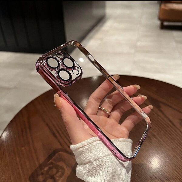 【iPhone15専用】スマホケース かわいい ローズ 韓国