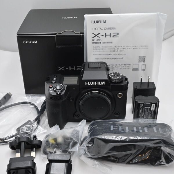 富士フイルム(FUJIFILM) X ミラーレス一眼デジタルカメラ X-H2 ボディX-H2 ブラック