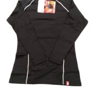 6-9/C3 LLサイズ C(49 ブラック 47098 KURODARUMA クロダルマ 中綿入り長袖アンダーレイヤー シンサレート 作業着