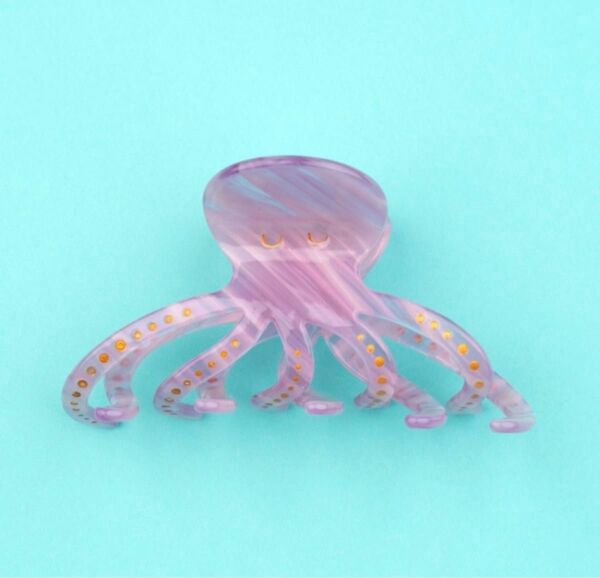 たこ オクトパス ヘアクリップ ヘアアクセサリー