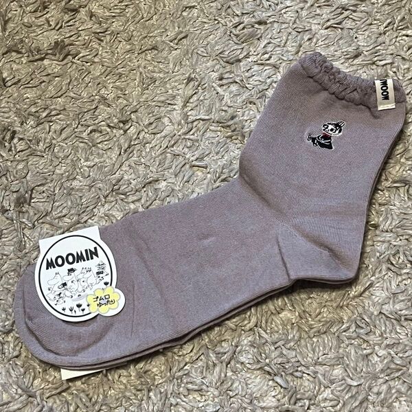 MOOMIN 靴下 新品 リトルミィ 23-25cm