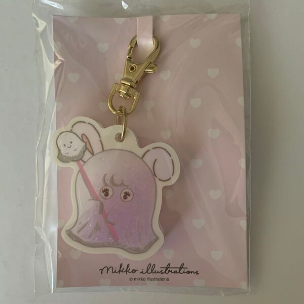 mikko illustrations ロフト限定 ビーズキーホルダー キャミーちゃん