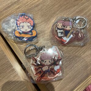 呪術廻戦 ふでマメ アクリルキーホルダー ばんちょうこう ラバーマスコット