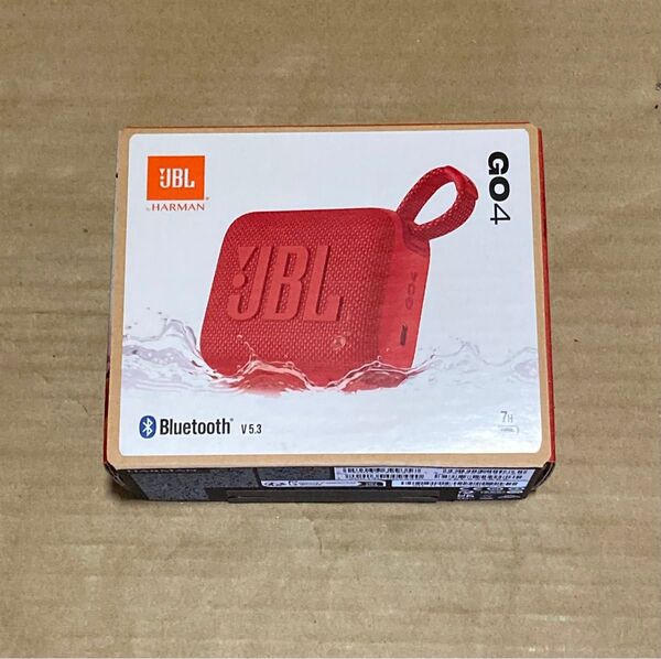 JBL Bluetoothスピーカー JBL GO4 防水対応 レッド 新品未開封