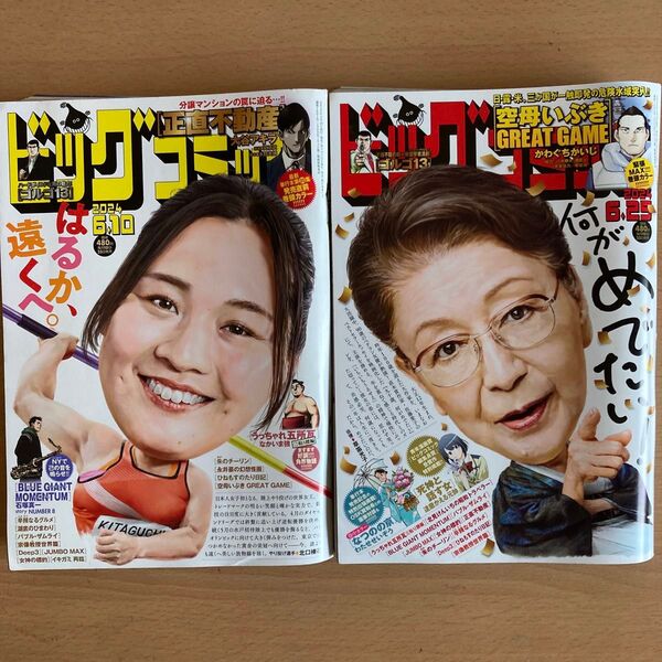 2冊セットビッグコミック 2024年 6/10号 6/25号11号 12号
