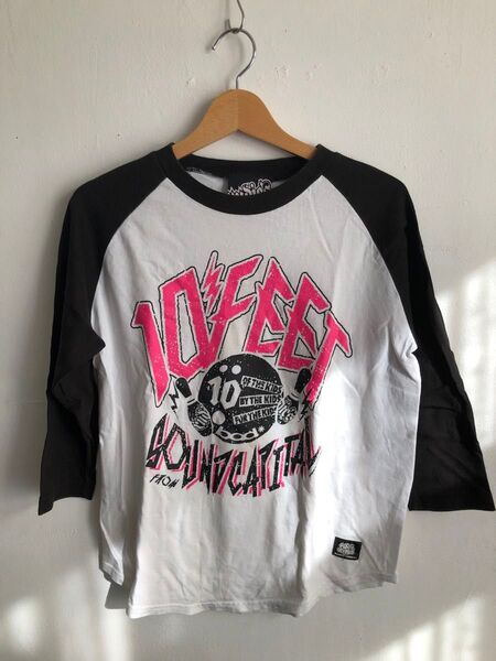 10-feet ラグラン Tシャツ サイズS USED テンフィ