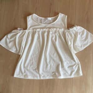 半袖 白 ブラウス Tシャツ