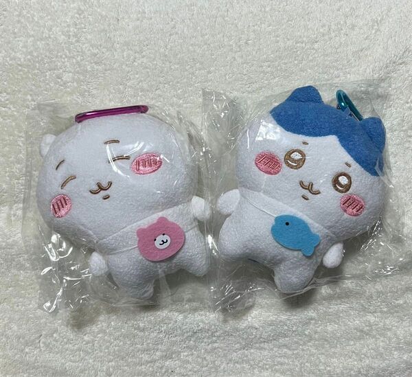 ちいかわ ハチワレ がま口ポーチ プライズ ぬいぐるみ マスコット ポーチ もこもこ ポシェット 景品 2個セット