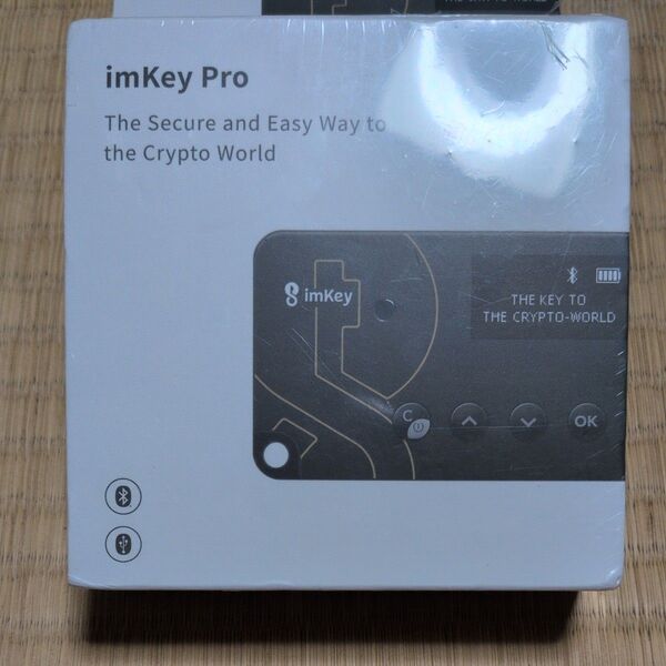 【1/2】新品未開封 imKey Pro 海外版(中身は同じ)暗号通貨ハードウェアウォレットCCEAL6+NFTLayer2EVM