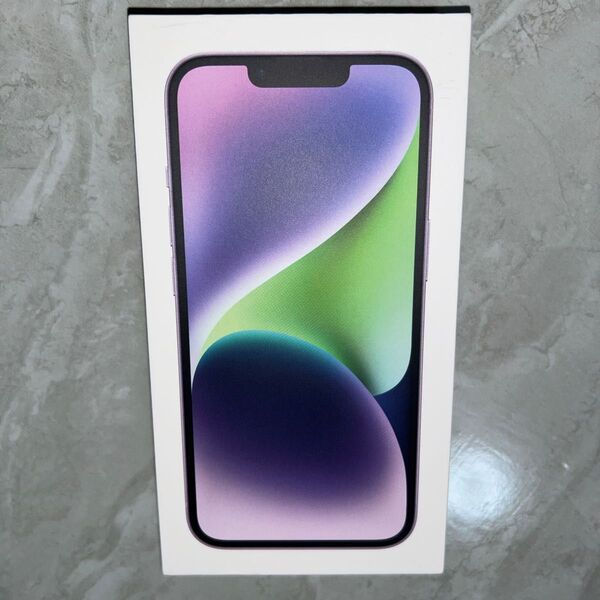 iPhone パープル iPhone14 空箱