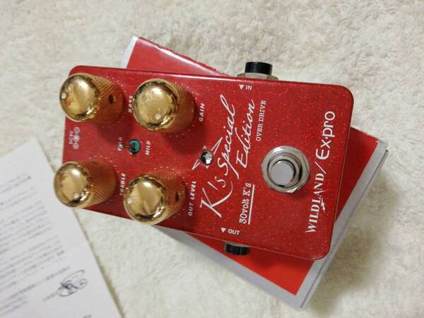 限定100台 VOWWOW のギタリスト 山本恭司 ディストーション エフェクター EX PRO ワイルドランド 天国行き超特急!