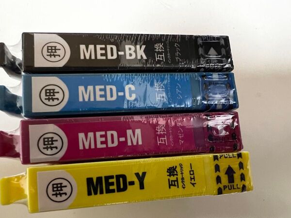MED-4CL 4色4本セット EPSON用互換インクカートリッジ 4色自由組み合わせ