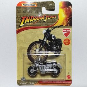 インディ・ジョーンズ ドゥカティ スクランブラー DUCATI SCRAMBLER MATCHBOX マッチボックス ミニカー