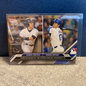 topps 大谷翔平 松井秀喜