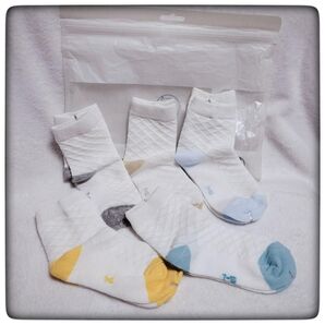 靴下5ペアキッズメッシュソックス(Size : XL (7-10 years)