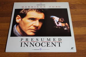 .. less .PRESUMED INNOCENT laser disk 2 sheets set LD is lison* Ford Brian *tenehi-lauru* Giulia X40