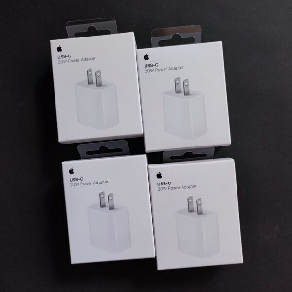 20W USB-C電源アダプタ 4個セット Apple 純正品