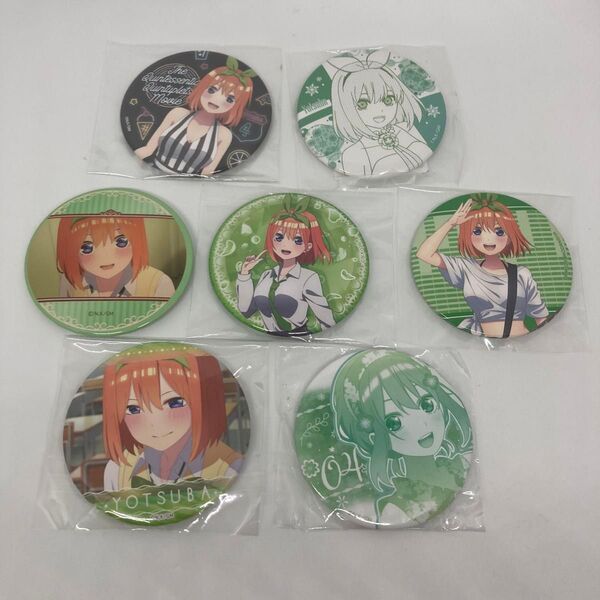 五等分の花嫁 中野四葉 缶バッジ くじ