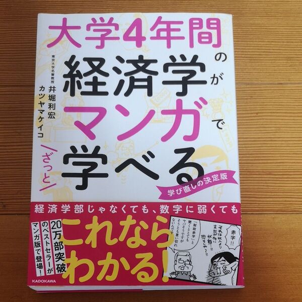 大学4年間の経済学がマンガでざっと学べる 学び直しの決定版 井堀利宏/著 カツヤマケイコ/著