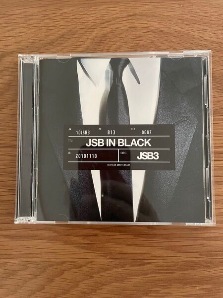 三代目 JSB from EXILE TRIBE CD+DVD JSB IN BLACK