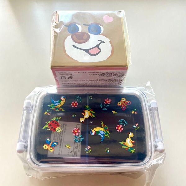 新品・未開封!フェイラーハイジ・ランチボックス&ラブラリー・メモノベルティ お弁当箱