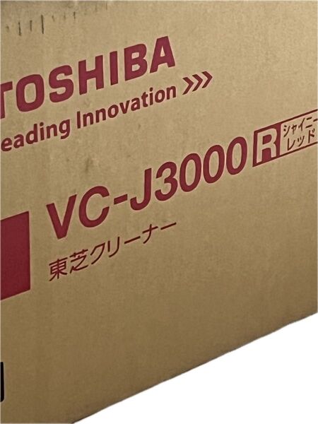東芝 掃除機VC-J3000 レッド 新品未使用
