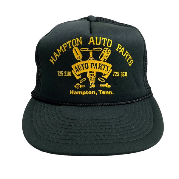 【キャップ/帽子】HAMPTON AUTO PARTS (ハンプトン オートパーツ) ビンテージ メッシュキャップ