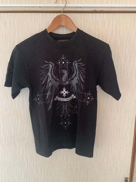 loud style design ラウドスタイルデザイン レザー クロスワッペン Tシャツ